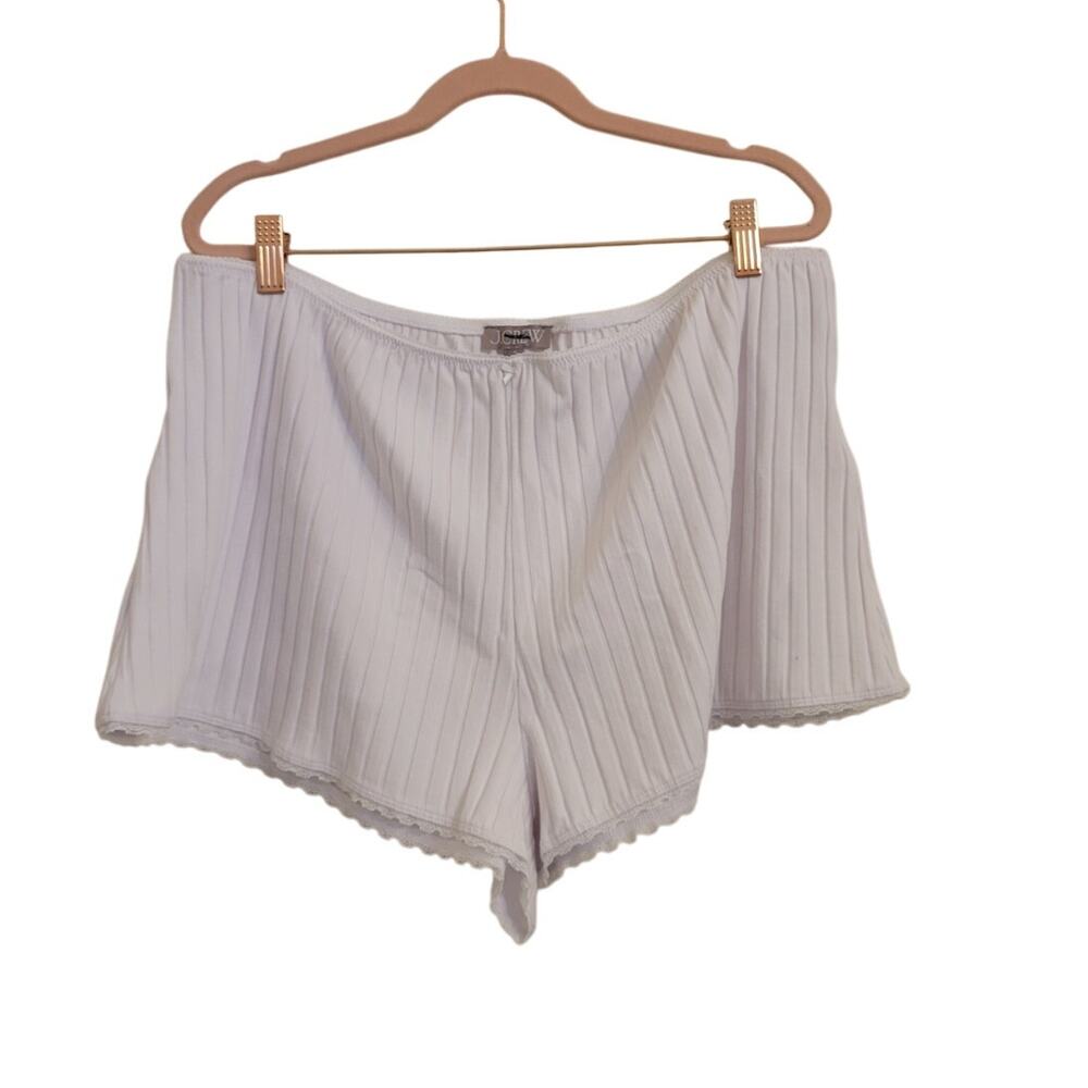 NWOT J. Crew Pointelle Sleep Shorts "Shorts Only" XL